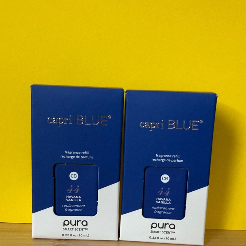 Capri Blue Pura Smart Home Plug-in Diffuser Refills- Havana Vanilla (Pack of 2) - Picture 2 of 5